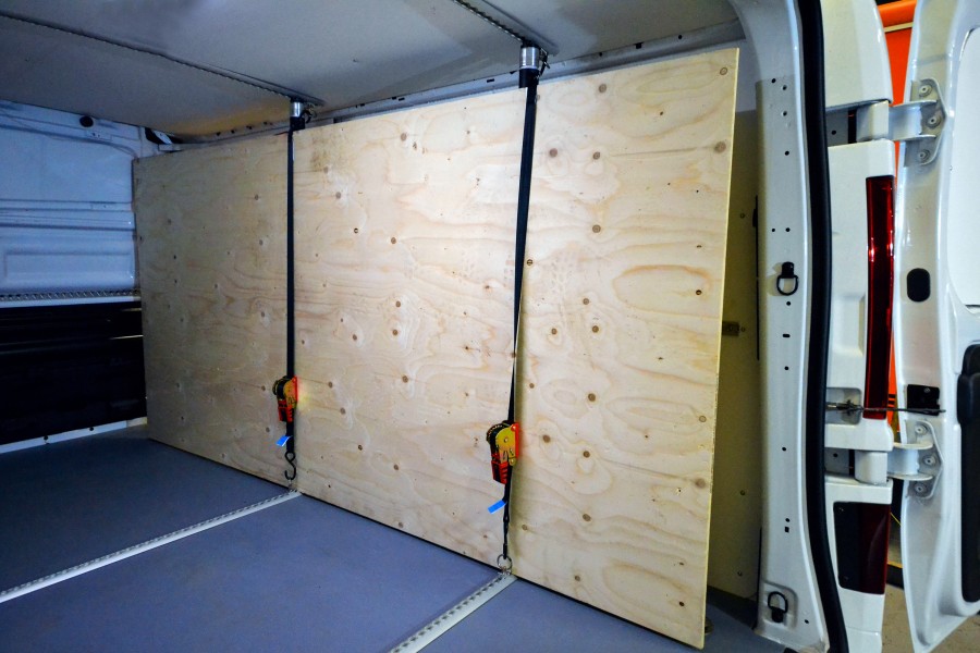 Modular storage systems for vans