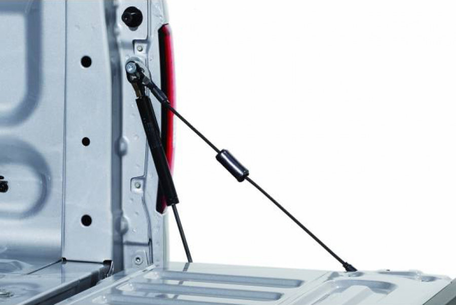 Secure tailgate dampers that allow the tailgate to fold down smoothly and under control