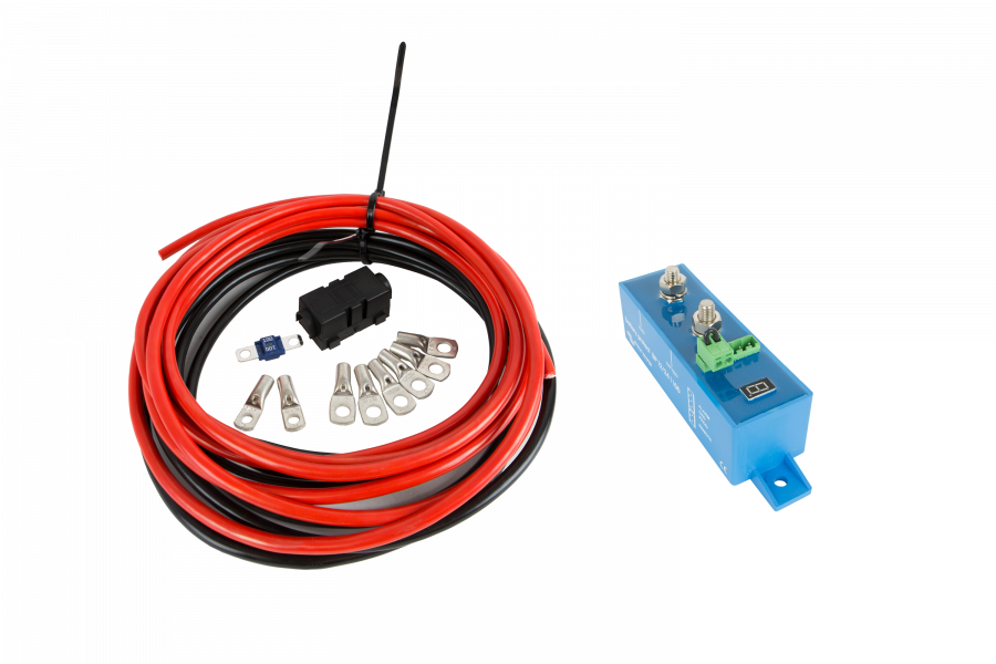 Connection kit and batteries for your work vehicle