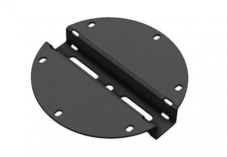 Bracket B16 Beacon light on WS roof rack