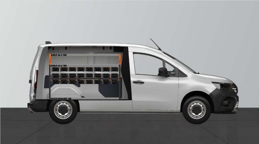 Rack van outlet