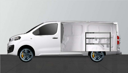 SHORT26 Van rack for Expert, Jumpy, Vivaro, Scudo & ProAce