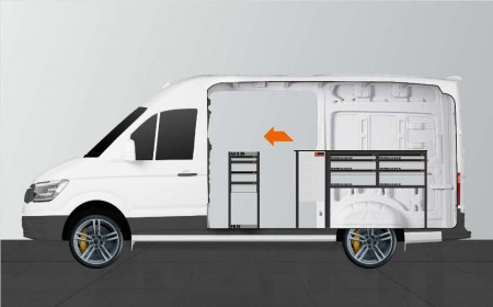 WORK10 Van rack for Man TGE & VW Crafter L3