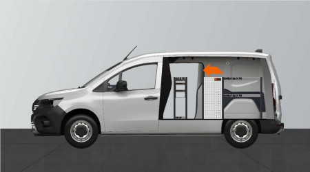 LD26 Van rack for Citan, Kangoo & Townstar L2