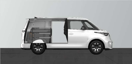 SHORT26 Van rack for Volkswagen ID Buzz L1