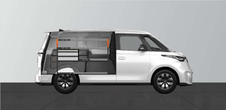 LS3 Van rack for Volkswagen ID Buzz L1