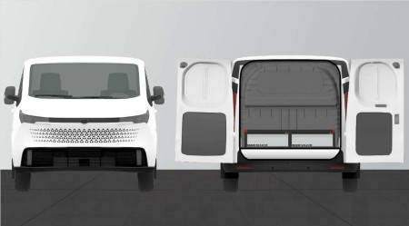Double floor H:272mm 4-drawers for Maxus e-Deliver 7 L2.