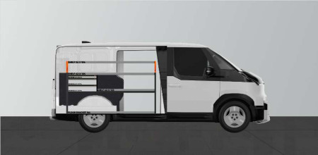 LS3 Van rack for KIA PV5 L2H1