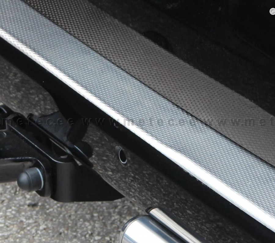 Aluminum Rear Bumper Protector For Vito 2015-