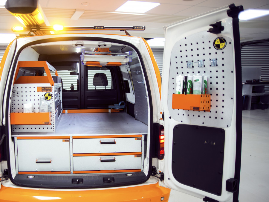 Vw caddy tool storage clearance