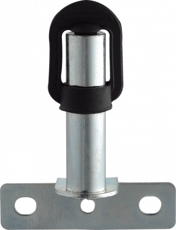 Rod bracket for bar-fed products, side mounted.