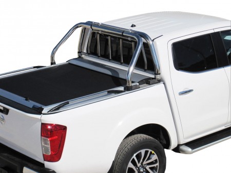 Stainless steel roll bar for Navara and Alaskan 2016-.