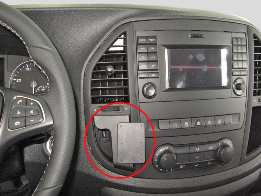 ProClip snap bracket for mobile phone mounting. Centre mount