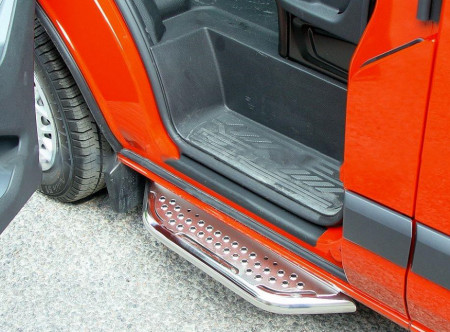 Step for front doors in stainless steel for Mercedes Vito 2014-.