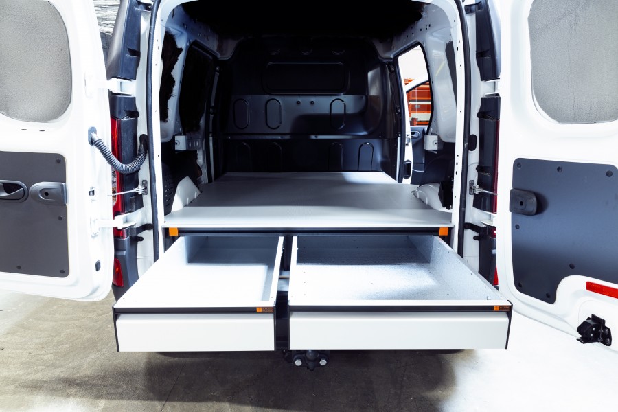 Underfloor (H:202mm) with 3 drawers for the Citan and Kangoo Long and Standard