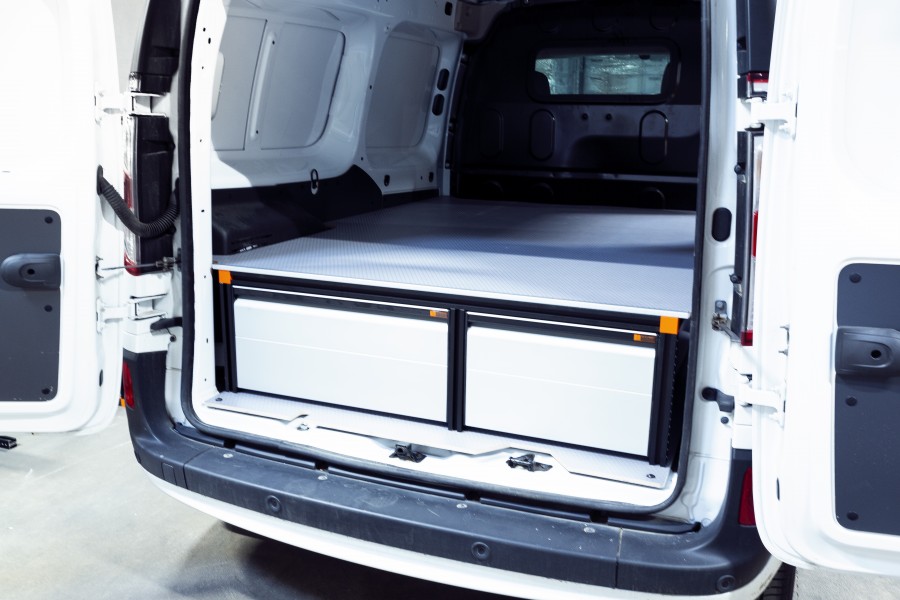 Underfloor (H:342mm) With 3 drawers for the Mercedes Citan & Renault Kangoo L2