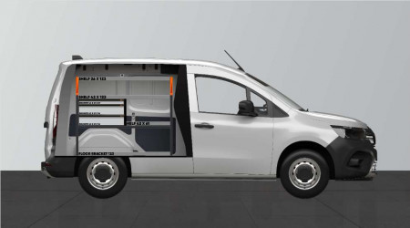 LS3 Van rack for Citan, Kangoo & Townstar L1