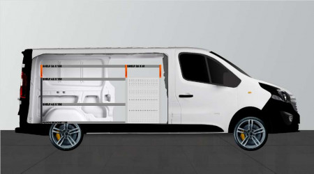 D-PRO5 Van rack for Talento, NV300 & Trafic L2