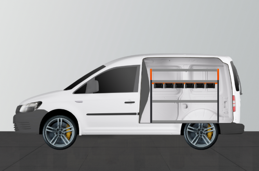 H-BASIC PLUS for the VW Caddy Standard