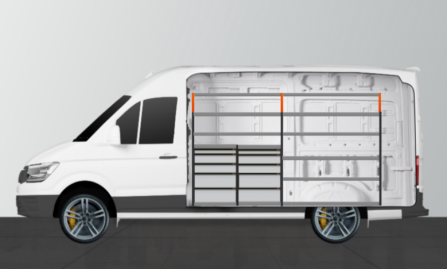 H-MAX for the Mercedes Sprinter Standard L2H2.