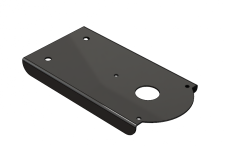Bracket SlimLine Beacon behind WS roof rack incl. screw bag 