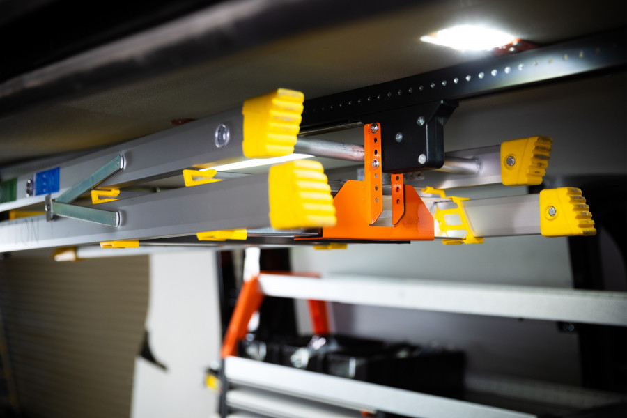 Step ladder 2025 rack for van