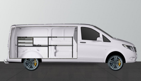 V-LSB Bilinredning till Mercedes Vito Extra Lång