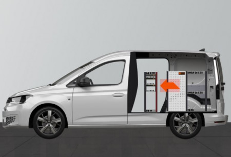LD26 Van rack for VW Caddy Cargo & Ford Connect L1 