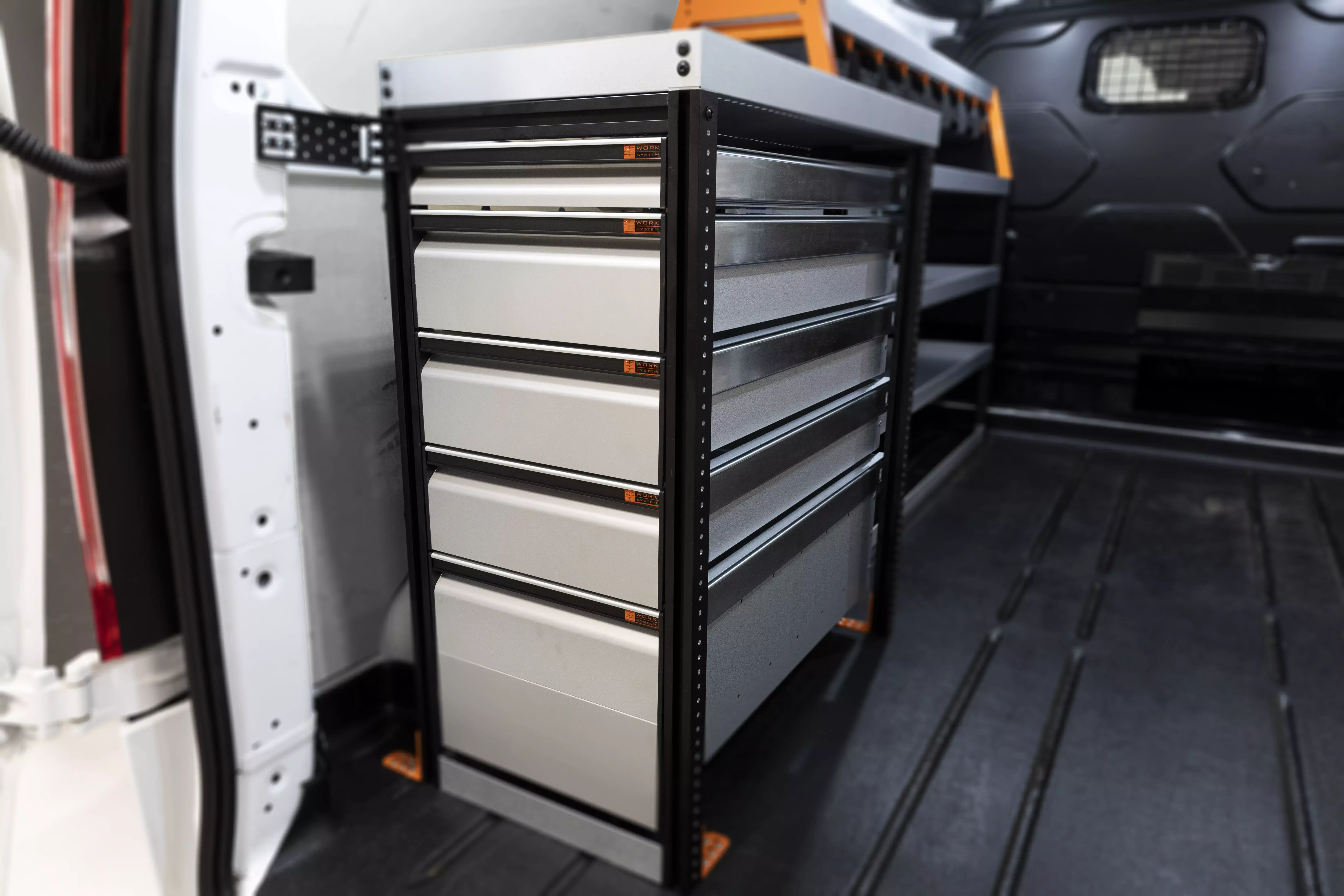 Van drawers systems