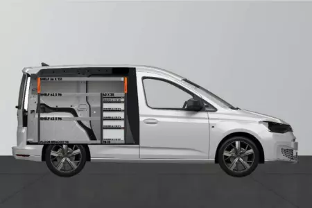 PRO5 Van rack for VW Caddy Cargo & Ford Connect L1
