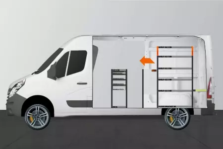 LD42 Van rack for Movano, Master & NV400
