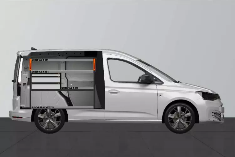 LS3 van racking VW Caddy
