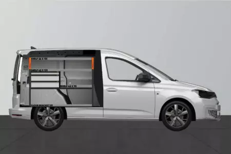 LS3 Van rack for VW Caddy Cargo & Ford Connect L1