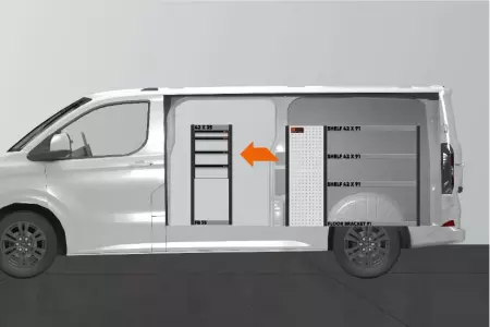  LD42 Van rack for Ford Custom & VW Transporter L2