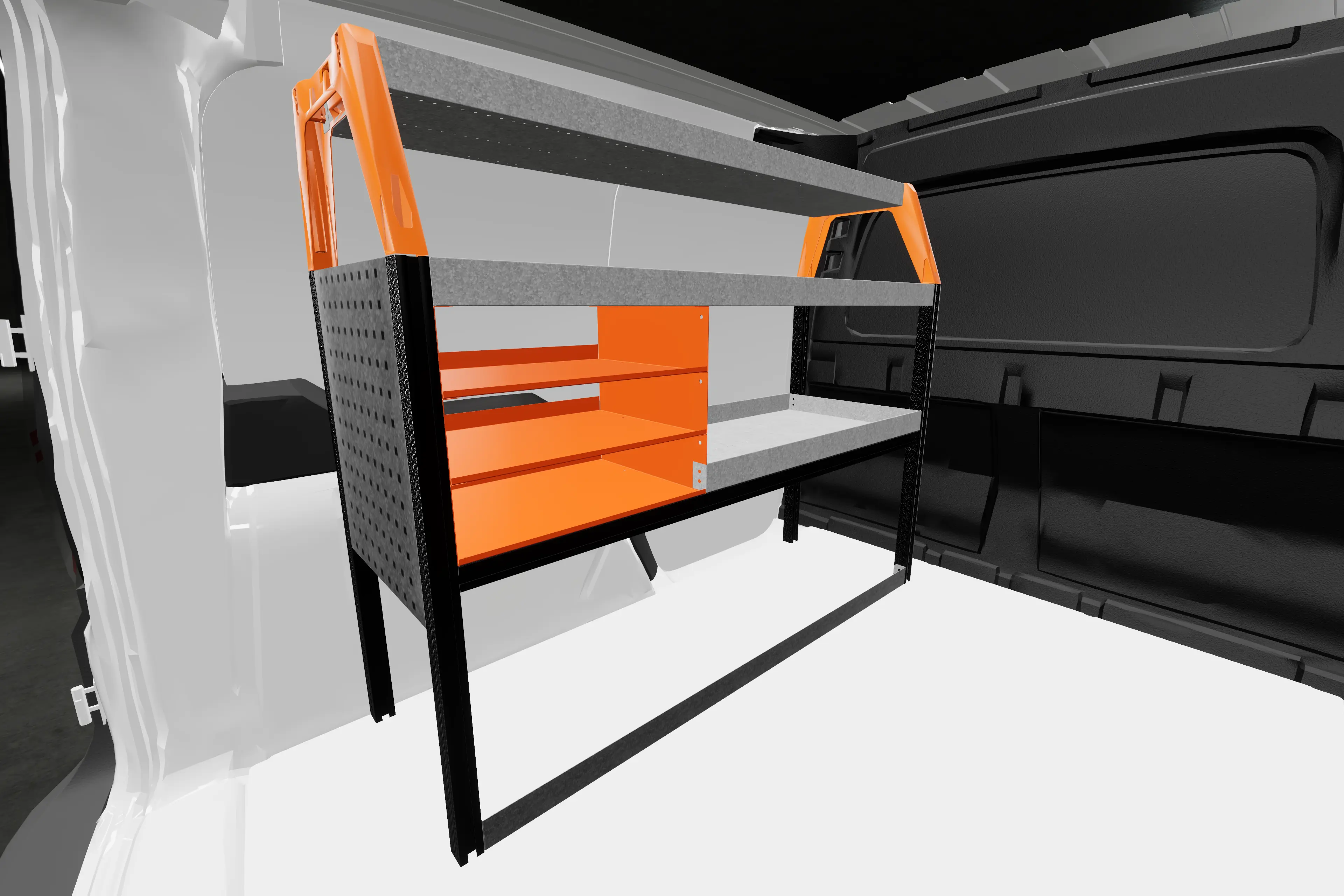 SS3 van racking VW Caddy