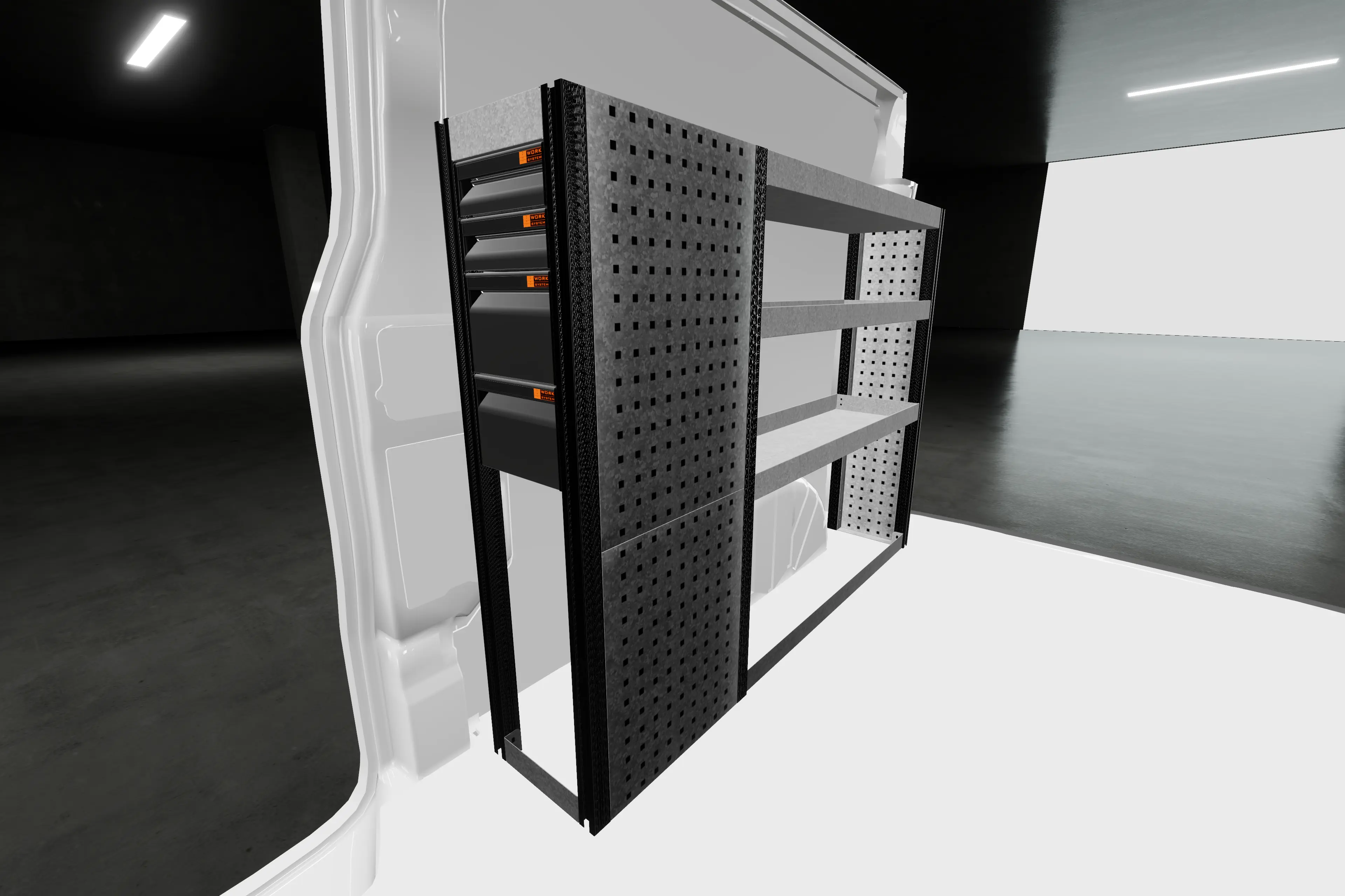 LD26 van racking  