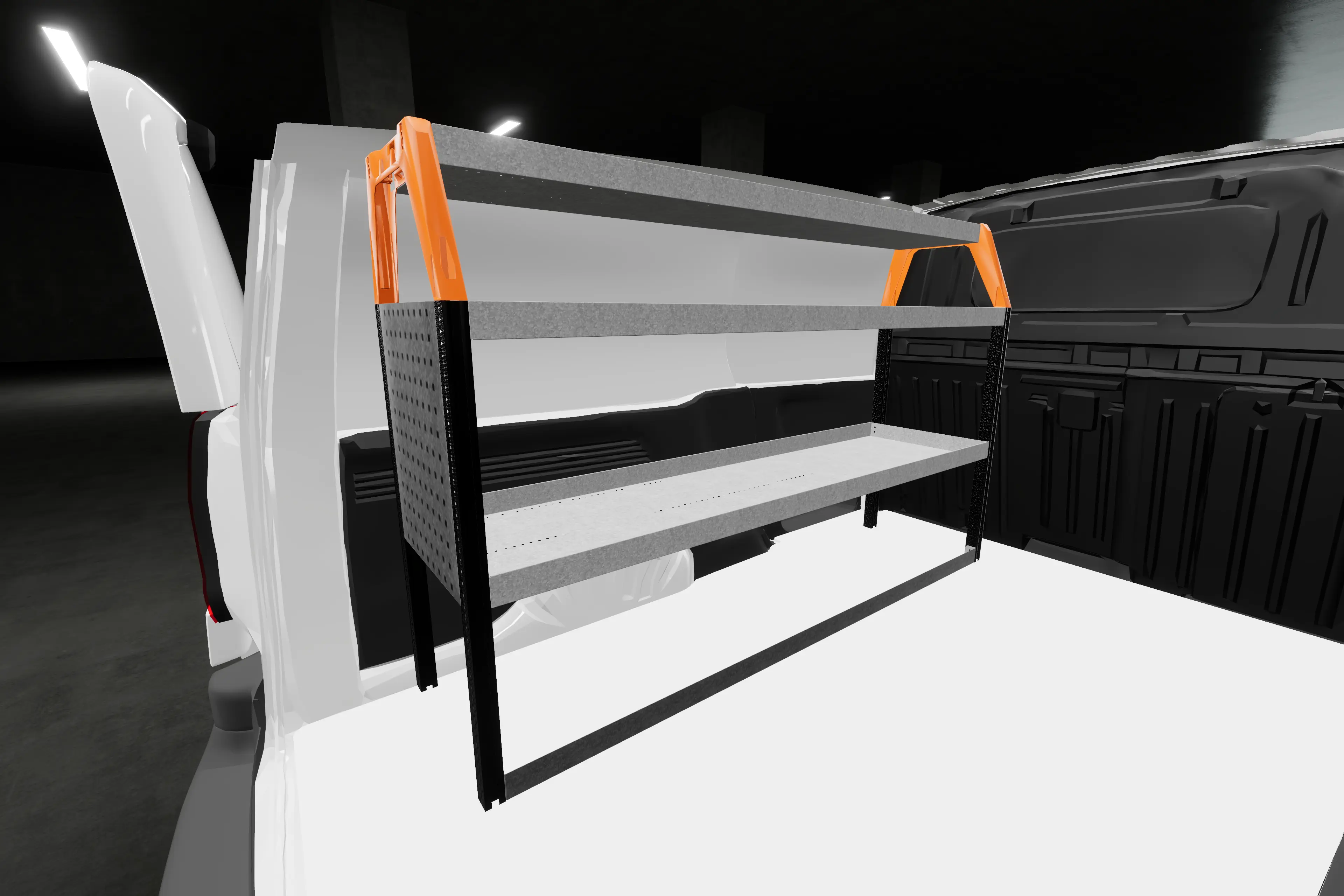 Base42 van racking Vauxhall 