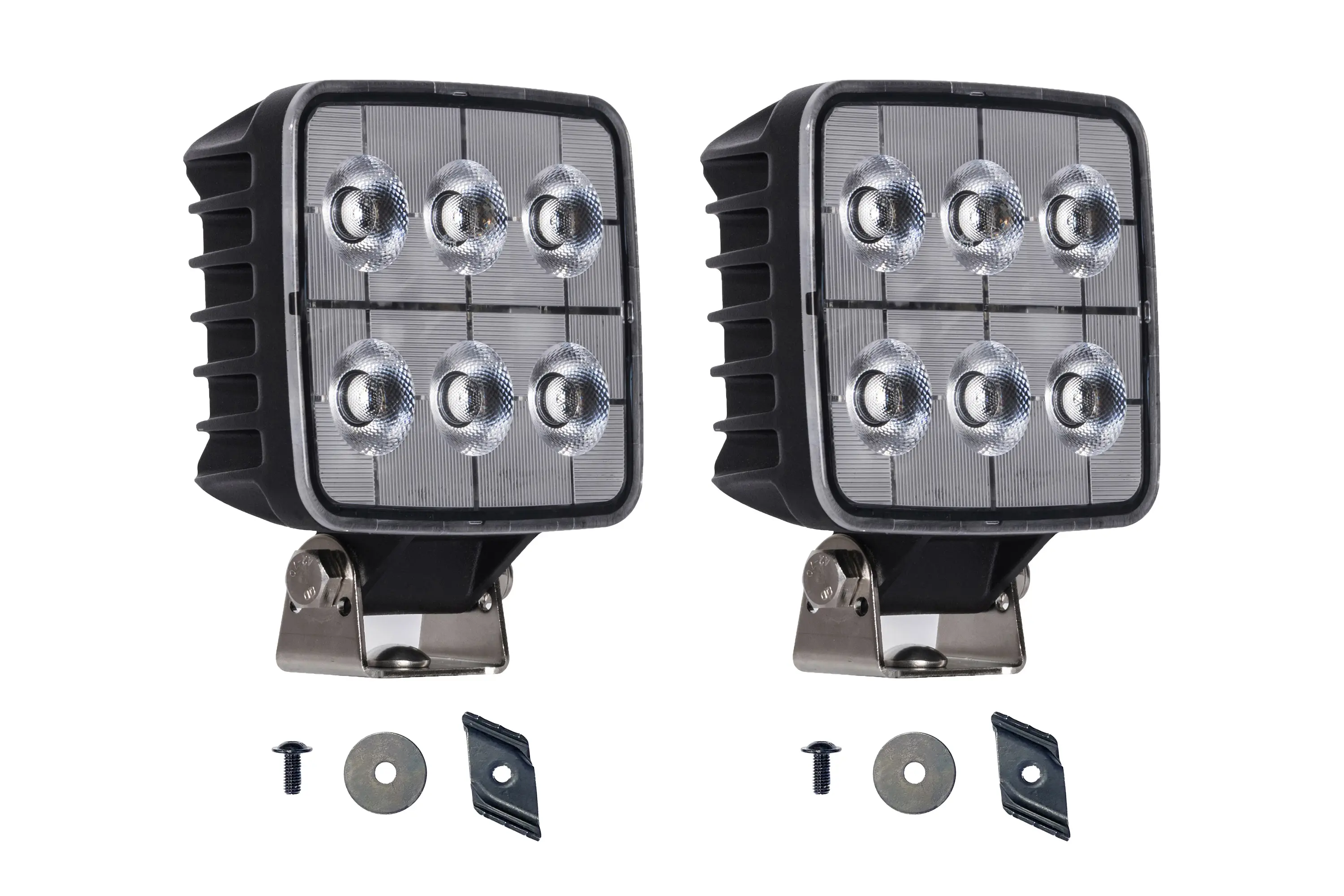 2pcs Work Light WORK VISION Square 40W for mounting on Work Bar