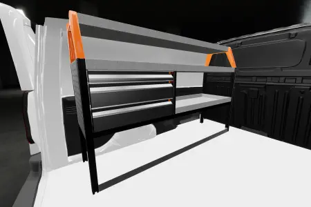 LS3 Van rack for Berlingo, Combo, Proace City & Partner L2