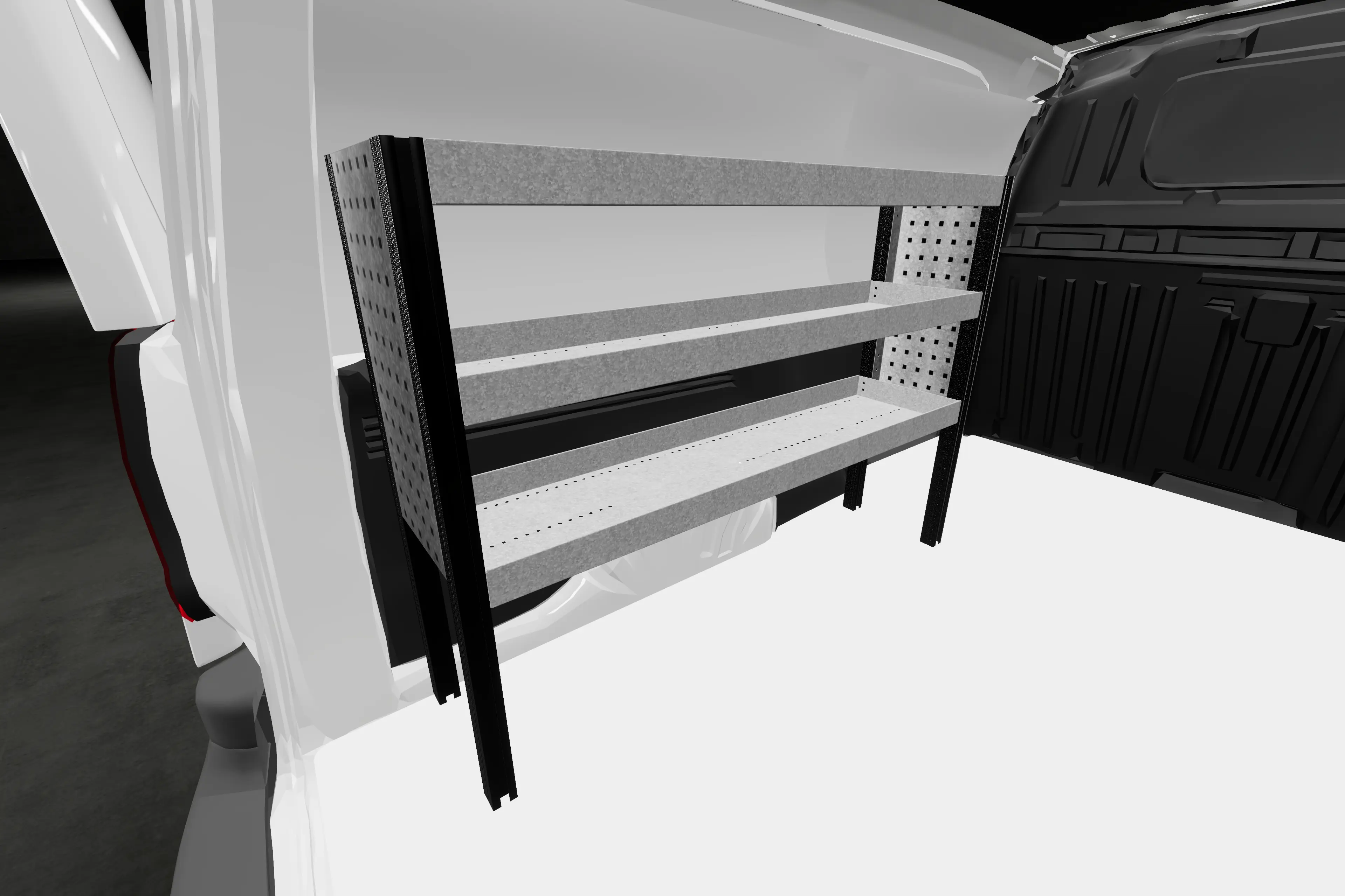 Short26 van racking Vauxhall 