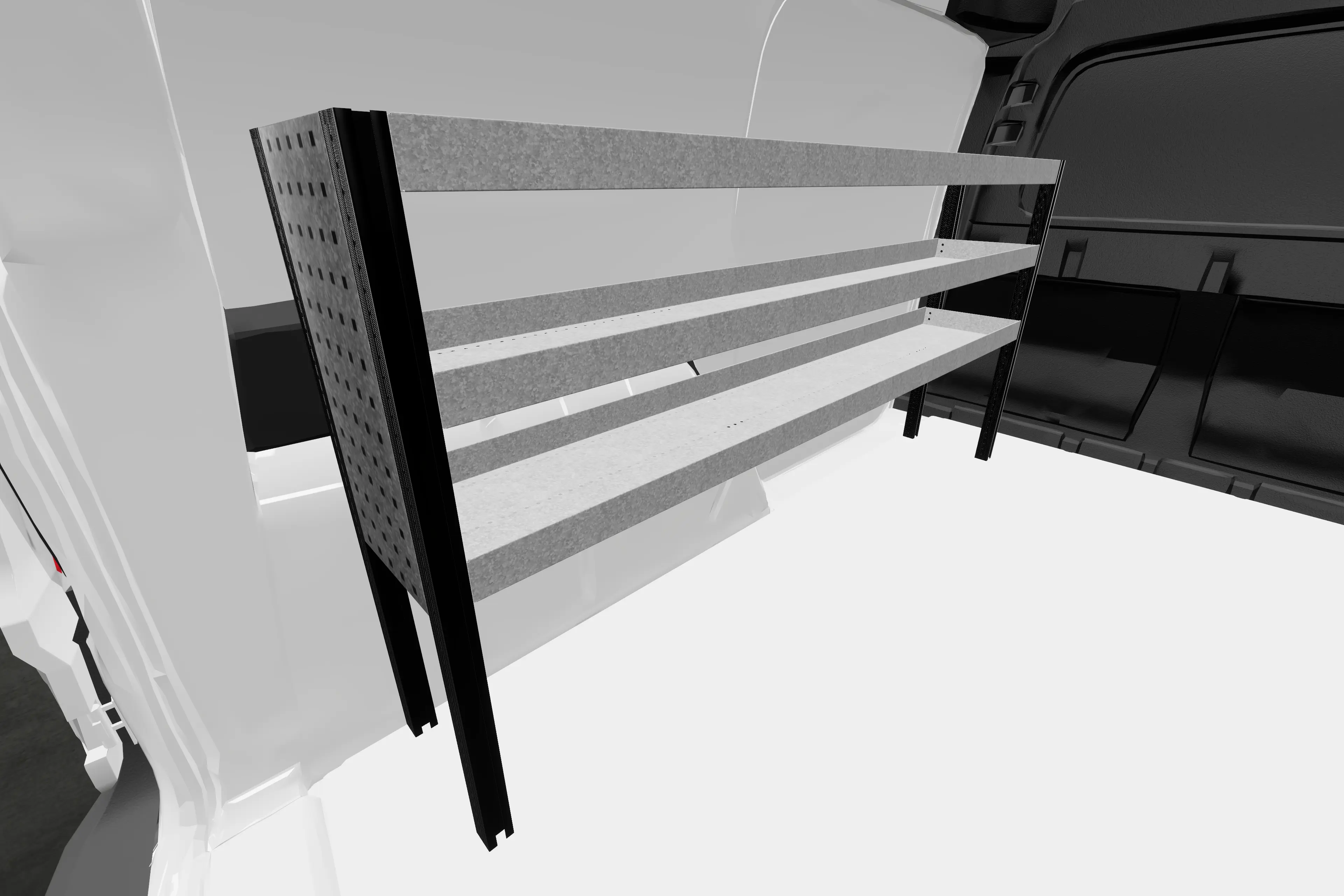 Base26 van racking Ford Connect