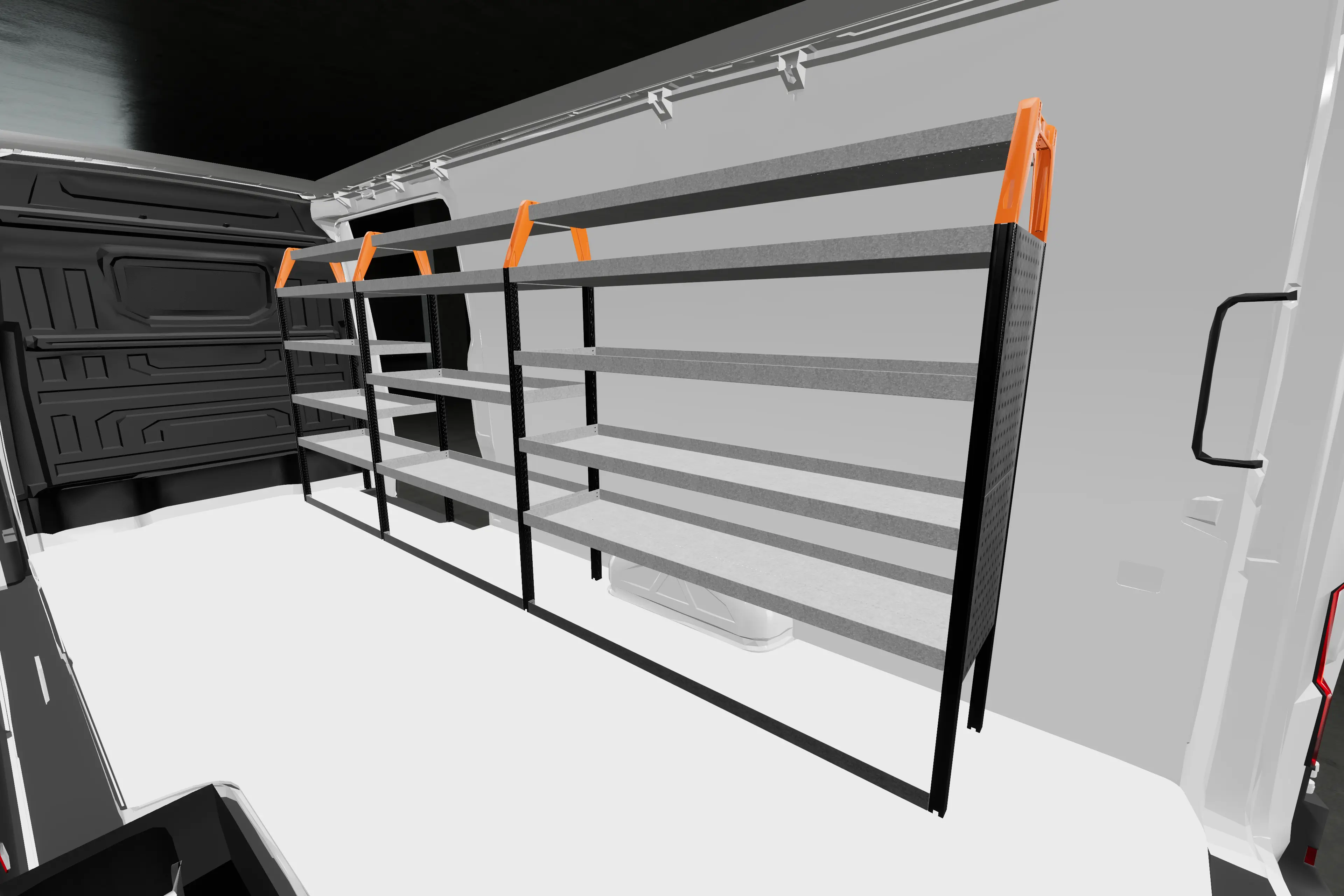 Base42 van racking MAN 