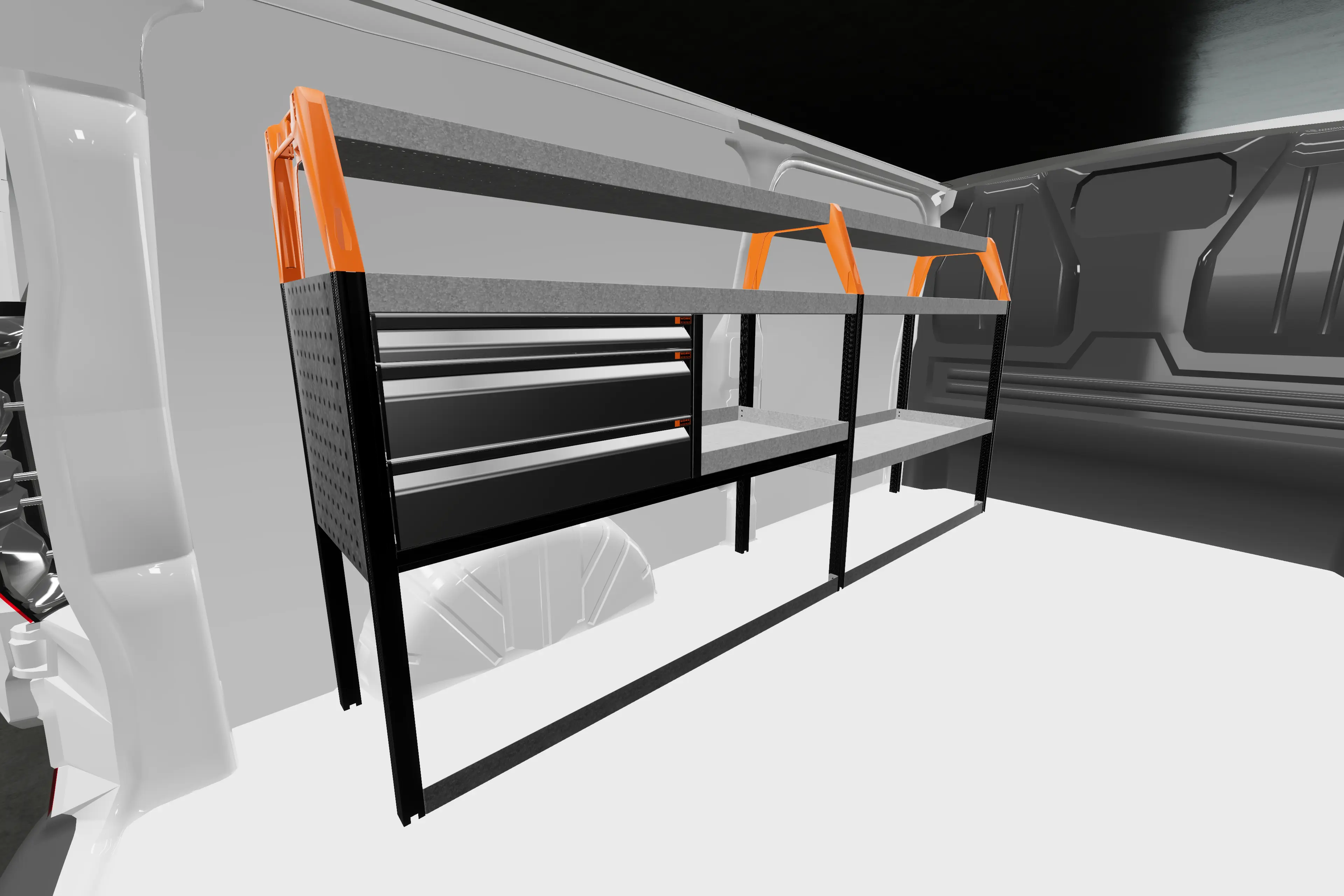LS3 van racking VW 