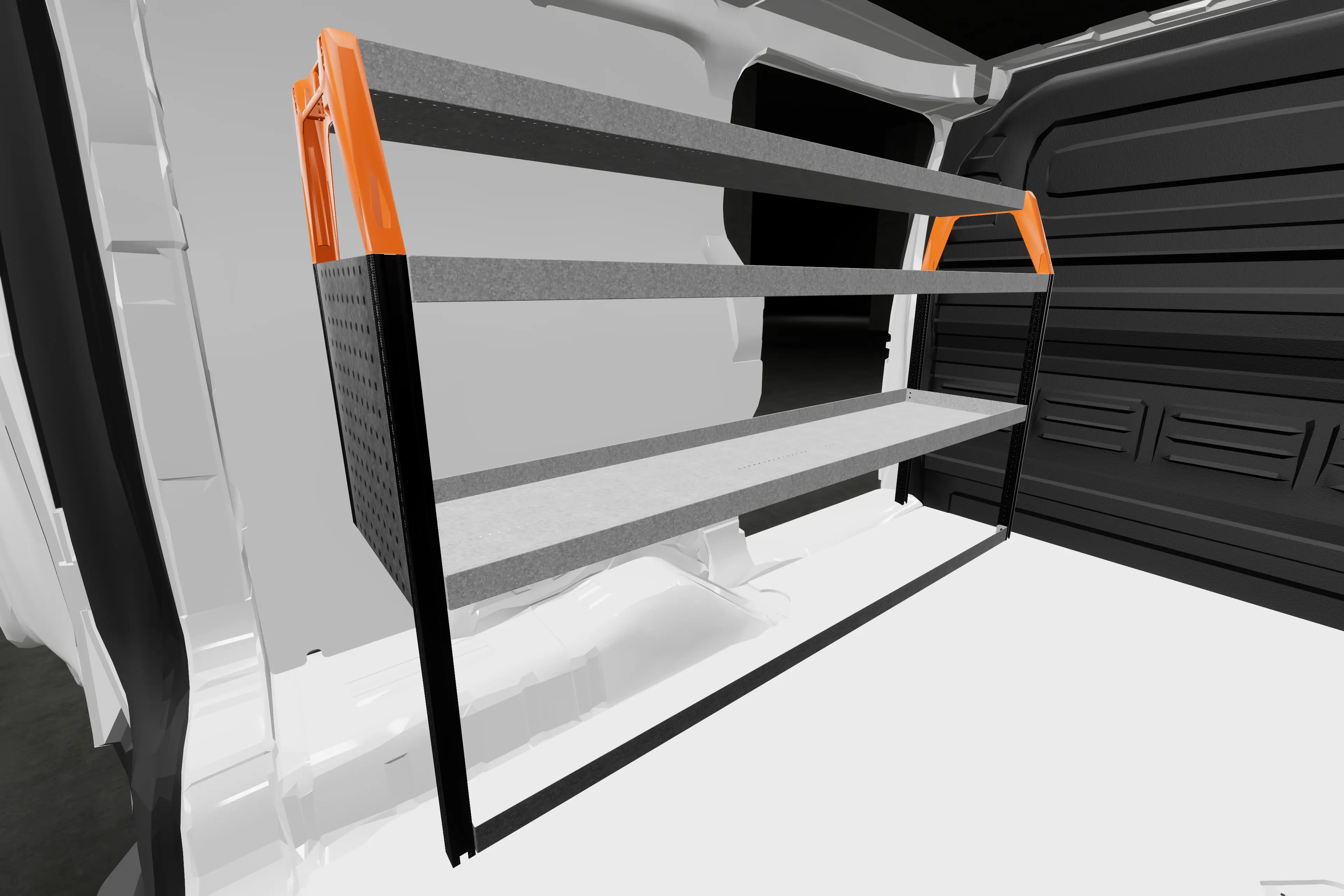 Base42 van racking KIA 