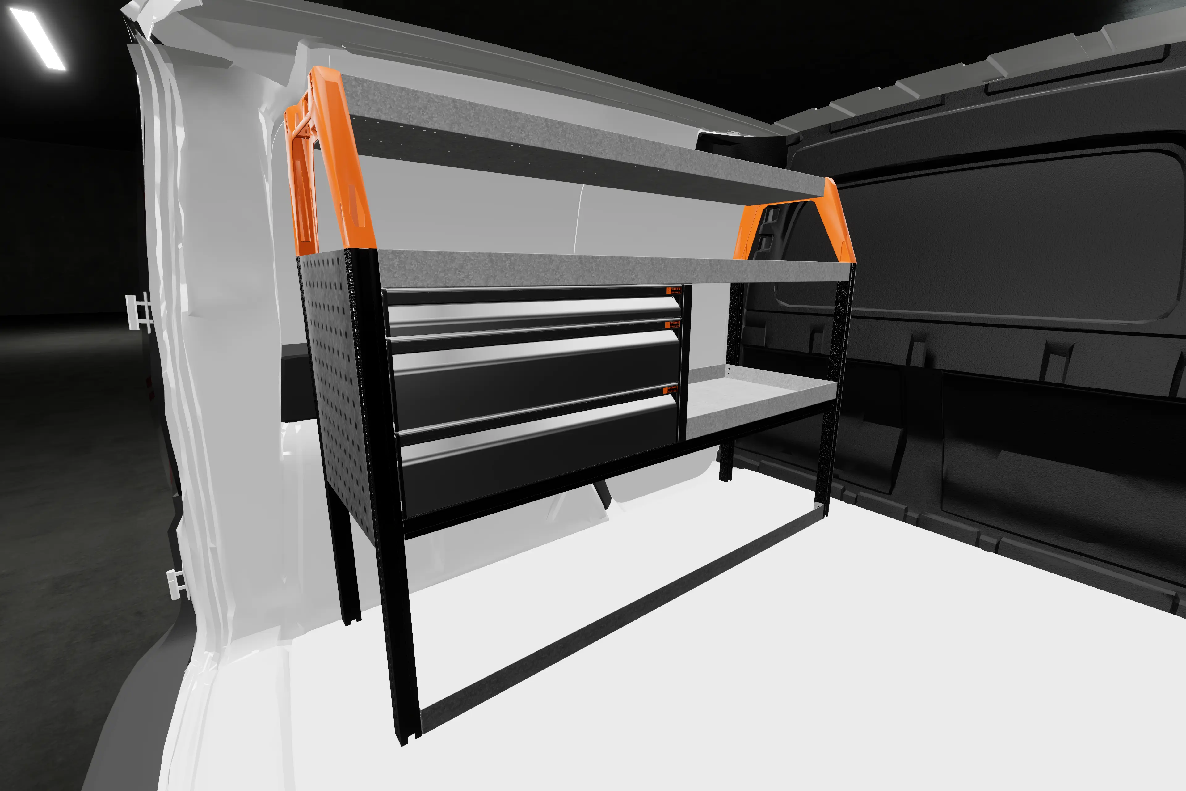 LS3 van racking VW Caddy