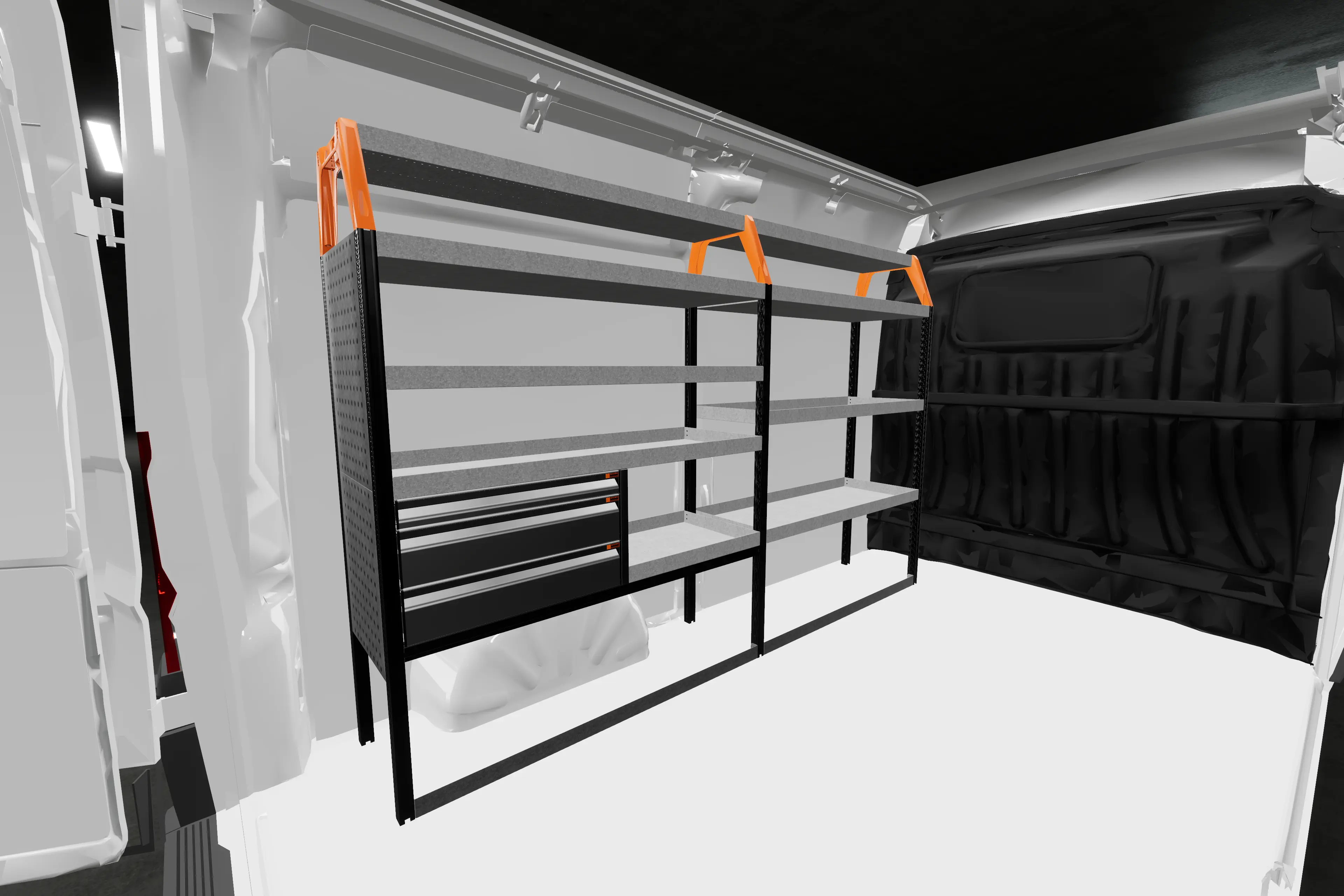 LS3 van racking Toyota Proace Max