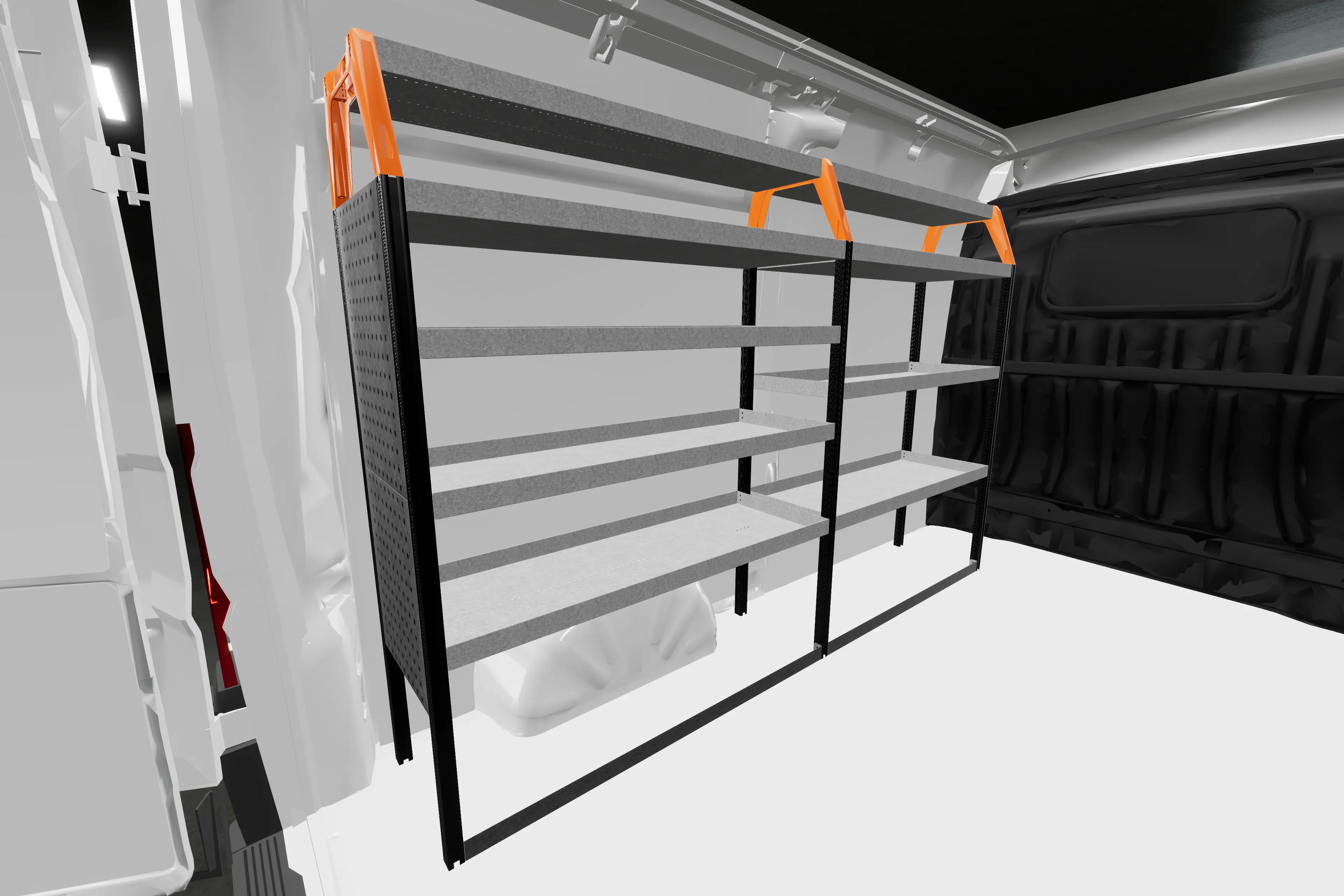 Base42 van racking Fiat Ducato
