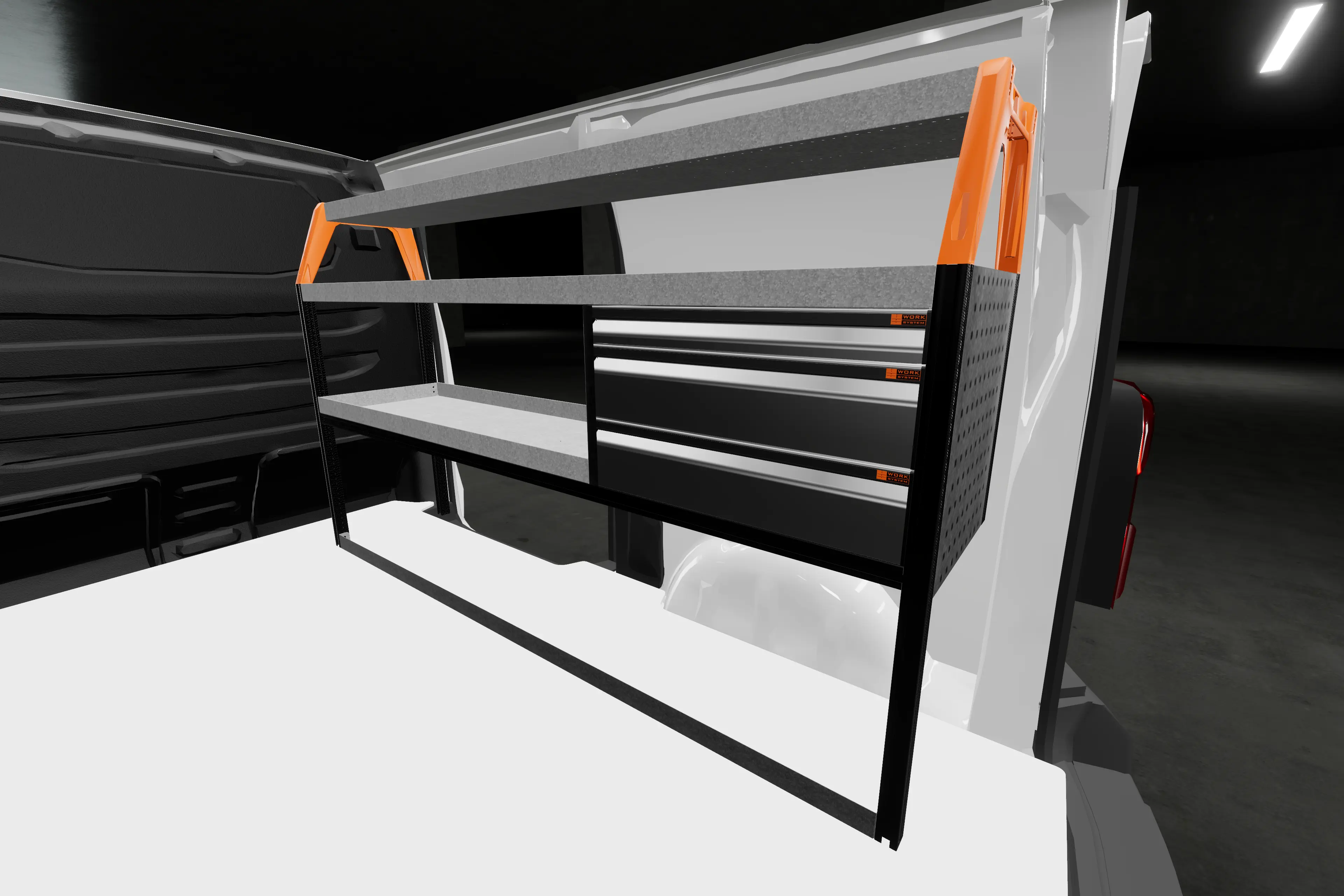 LS3 van racking Citroën Dispatch