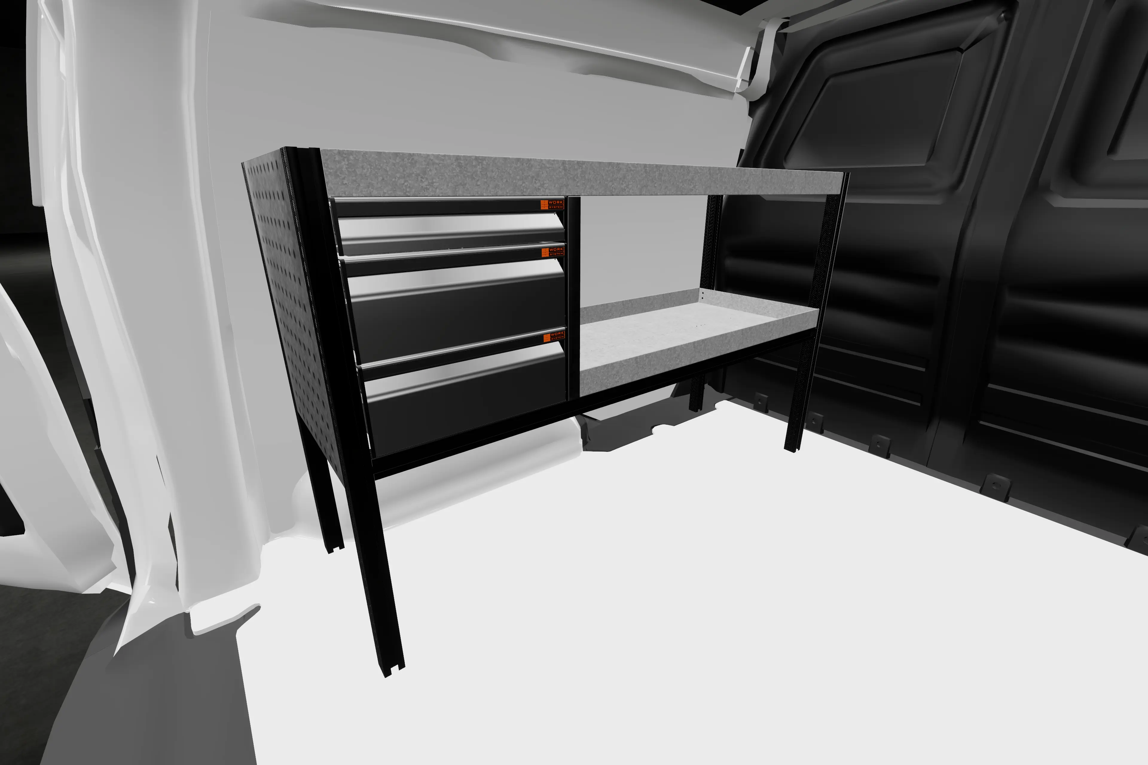 Prime van racking Renault 