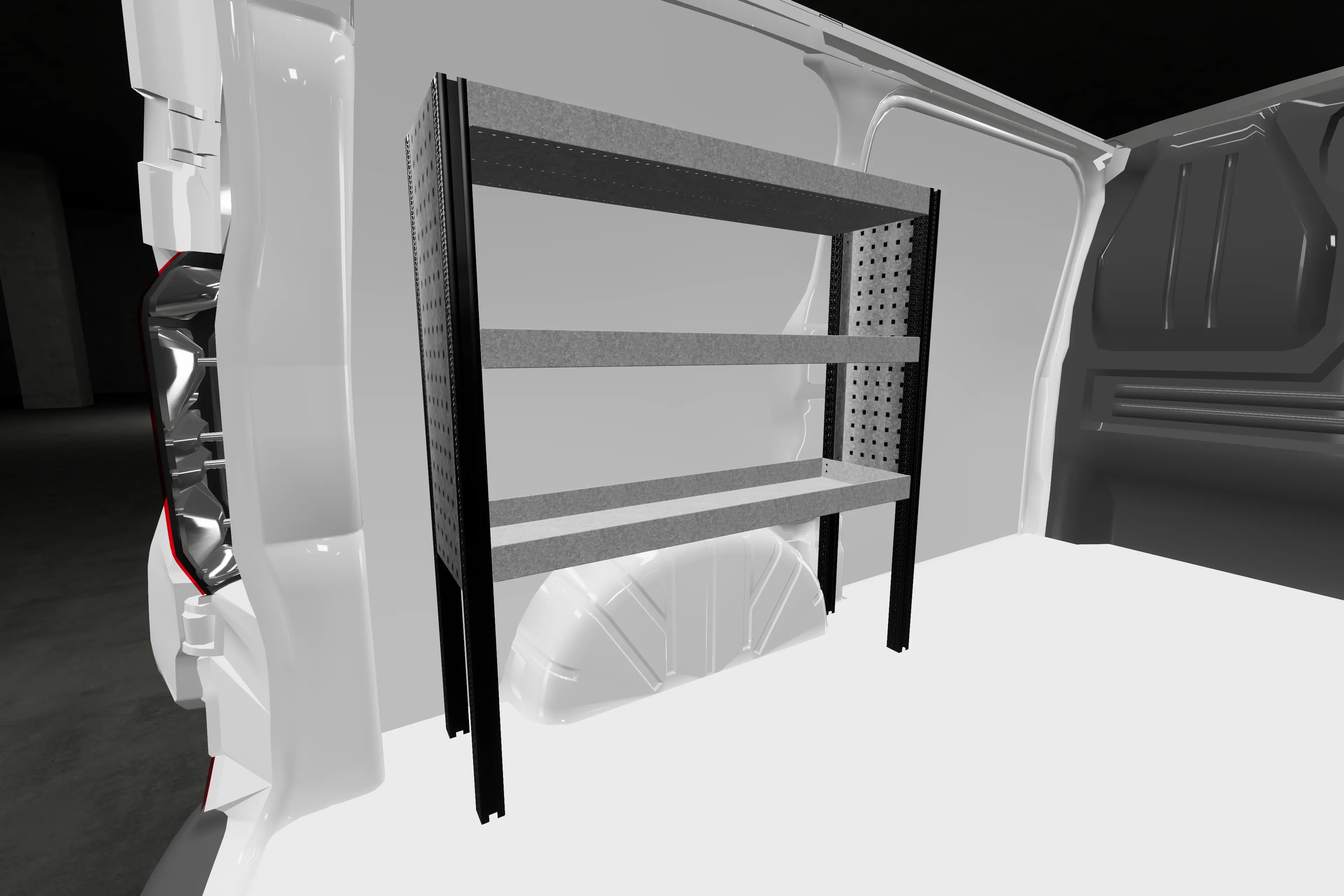 Short26 van racking VW Transporter